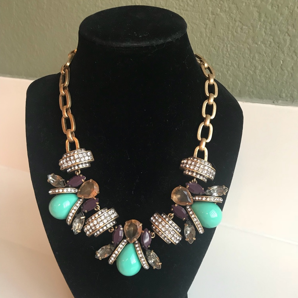 J. Crew Bumble Bee Statement Necklace